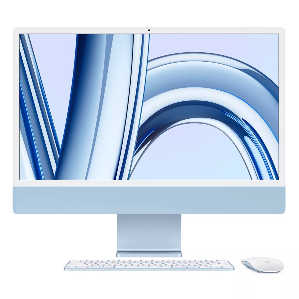 Apple iMac M3 chip with 8core CPU 8core GPU 8GB 256GB SSD, 24-inch 4.5K Retina Display, Blue, MQRC3 - Image 2