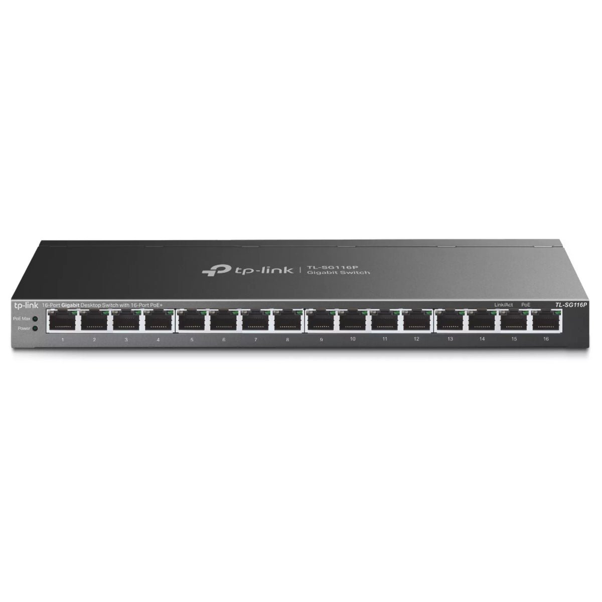 TP-Link TL-SG116P 16-Port Gigabit Desktop Switch - Image 2