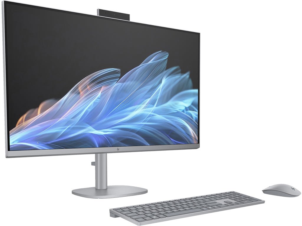 HP OmniStudio X All-in-One Desktop AI PC 31.5 Intel Ultra 7 155H, 16GB, 1TB SSD, 31.50 Inch 4K UHD (3840 x 2160), None Touchscreen, Win 11, HP KB & Mouse Combo, Silver