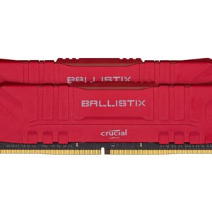 Crucial Ballistix Memory Kit 16GB(2x8GB) DDR4 Red Color CL15 3000MHz