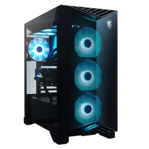 MSI Aegis ZS2 Gaming Desktop, Ryzen 7-9800X3D, 64GB, 2TB, Bluetooth, RTX 5080 16GB, MSI Mouse + MSI Keyboard Included, Windows 11 Home, Black