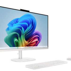 HP OmniStudio All-in-One Desktop Next Gen AI 27-CY0067T PC, Ultra 7-355, 16GB, 1TB SSD, 27 Inch FHD Touchscreen, Windows 11, Silver