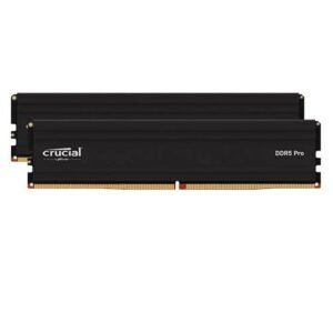 Crucial Pro 32GB (16GBx2) 5600 MHz DDR5 Desktop Memory CP2K16G56C46U5