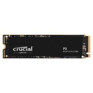 Crucial P3 500GB PCIe M.2 NVMe Gen 3 SSD CT500P3SSD8
