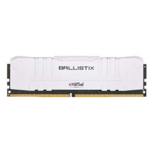Crucial Ballistix 8GB DDR4-3600 Desktop Gaming Memory (White) BL8G36C16U4W