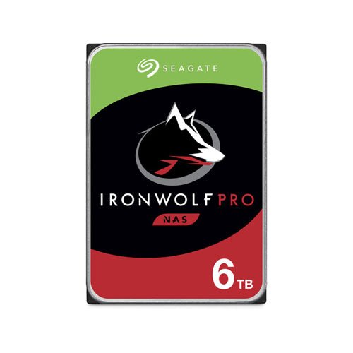 Seagate 6TB IronWolf Pro 7200 rpm SATA III 3.5" Internal NAS HDD - ST6000NT001