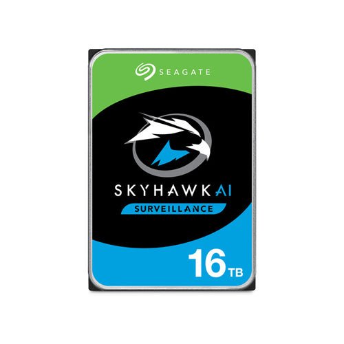 Seagate 16TB SkyHawk AI 7200 rpm SATA III 3.5" Internal Surveillance HDD - ST16000VE002