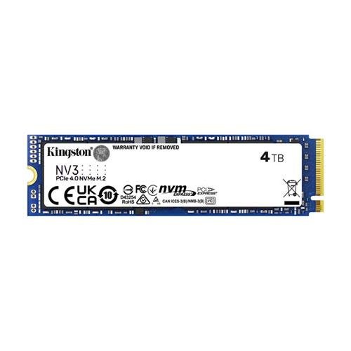 Kingston 4TB NV3 NVMe M.2 PCIe 4.0 SSD SNV3S/4000G