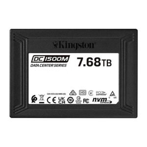 Kingston DC1500M 7.68TB U.2 NVMe Gen3 Enterprise SSD SFYRSK-1000G