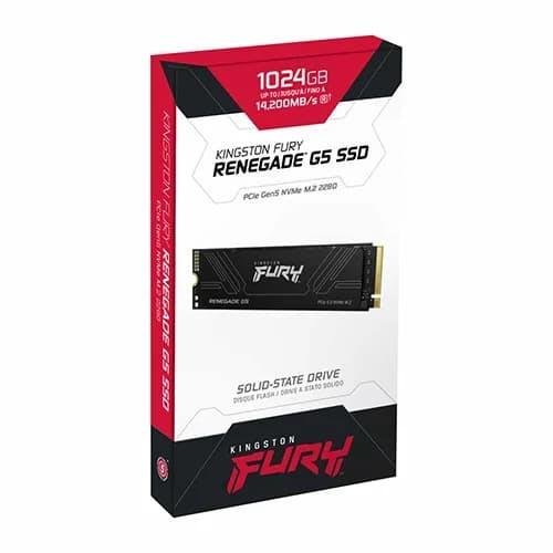Kingston Fury Renegade G5 1024GB NVMe Gen5 SSD SFYR2S/1T0 - Image 2