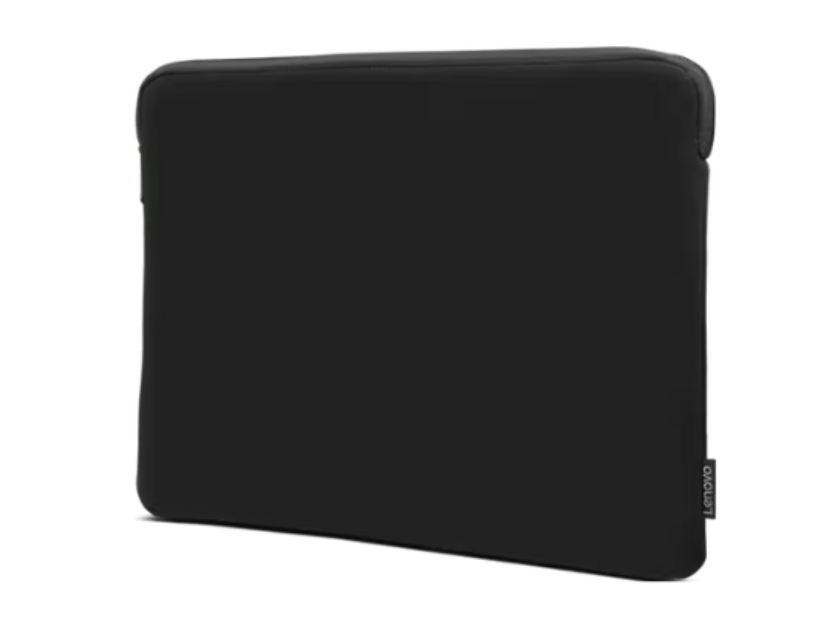 Lenovo Basic Sleeve, Fits 14-inch Laptop, Water-Repellent, Soft Fleece Lining, Zippered top Opening, GX41K07563, Black - Image 2