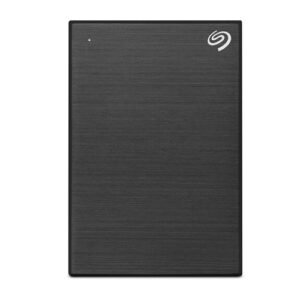 Seagate 4TB One Touch Desktop External Drive with Built-In Hub (Black) STLC4000400