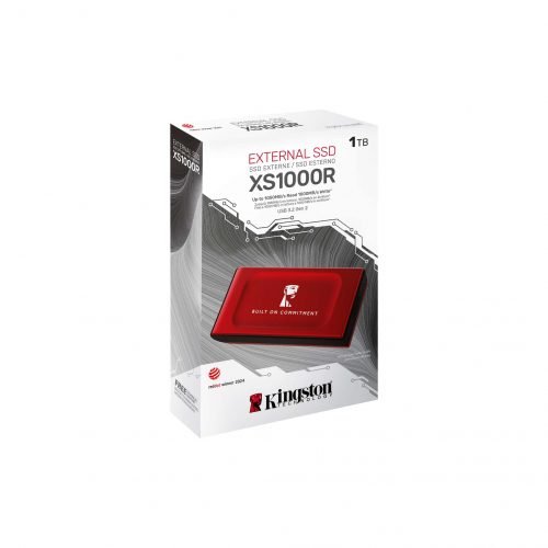 Kingston 1TB XS1000 USB-A 3.2 Gen 2 External SSD SXS1000R/1000GA - Image 5