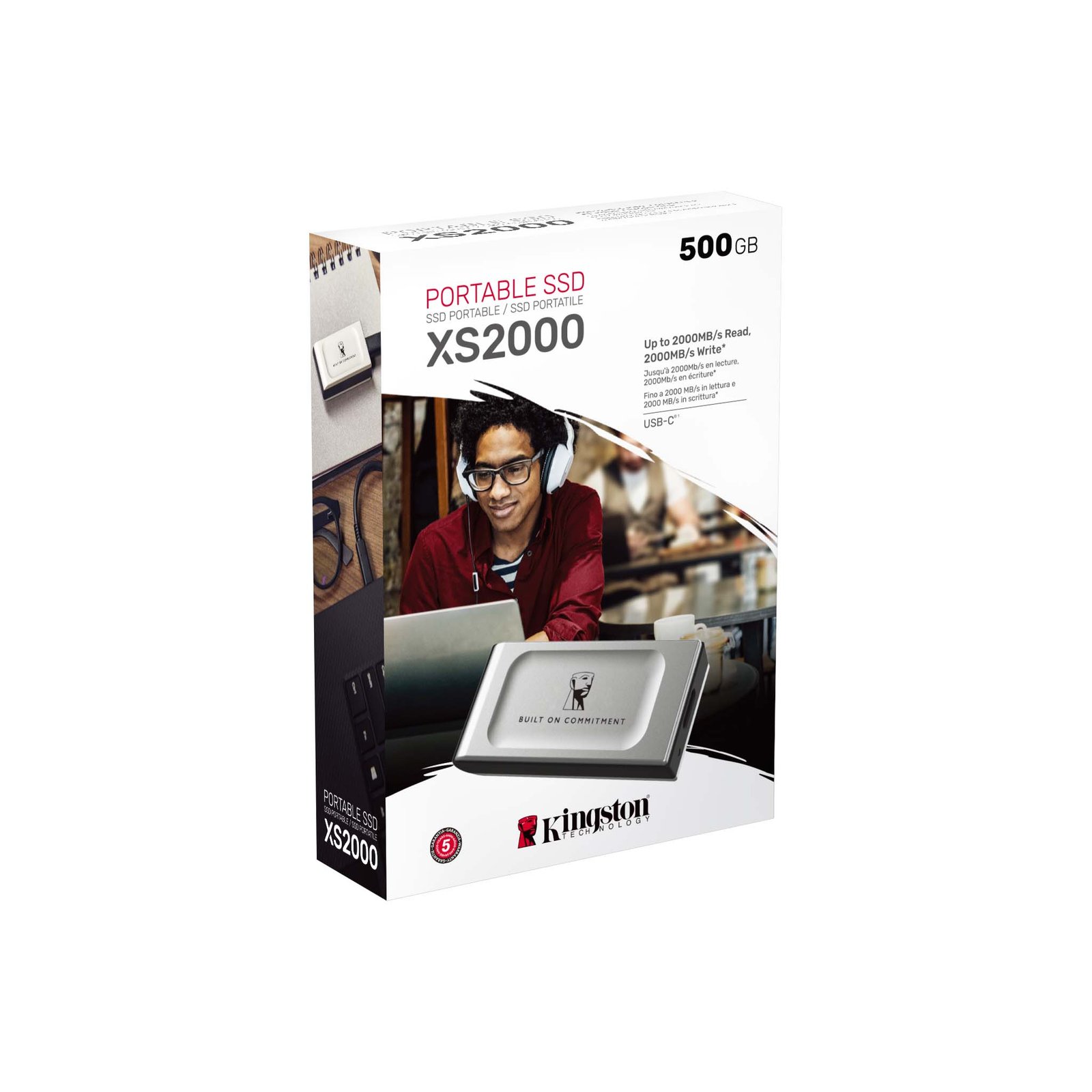 Kingston XS2000 500GB External SSD SXS2000/500GA - Image 5