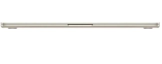 Apple MacBook Air M2 Chip with 8-core CPU, 10-core GPU 8GB 256GB SSD, 15.3 Inch, Starlight, English Keyboard, MQKU3 - Image 3