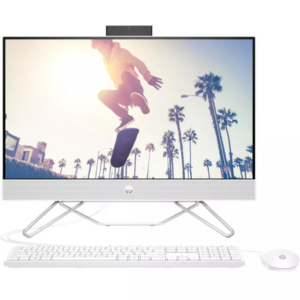 HP All-in-One 24-CB1471NH Intel Core i5 8GB 512GB SSD 23.8Inch Full HD, No Windows, Starry White Desktop