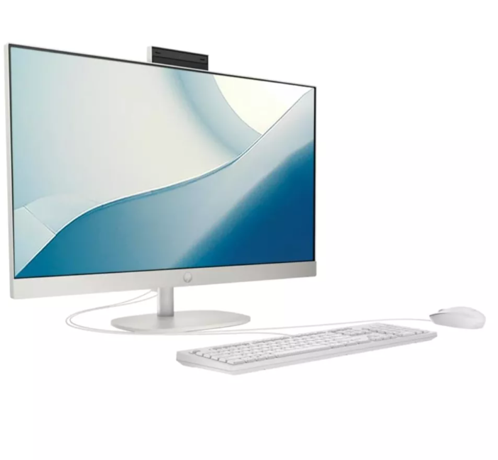 HP All-in-One 24-CR0002L Intel Core i7 16GB 512GB SSD 23.8Inch Full HD Touch Screen, No Windows, Shell White, Desktop - Image 3