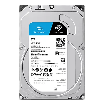 Seagate SkyHawk 2TB 3.5" SATA Internal Hard Disk Drive - ST2000VX017 - Image 2