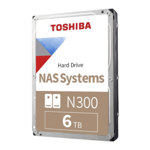 Toshiba N300 NAS 6TB SATA HARD DRIVE - HDWG460EZSTA