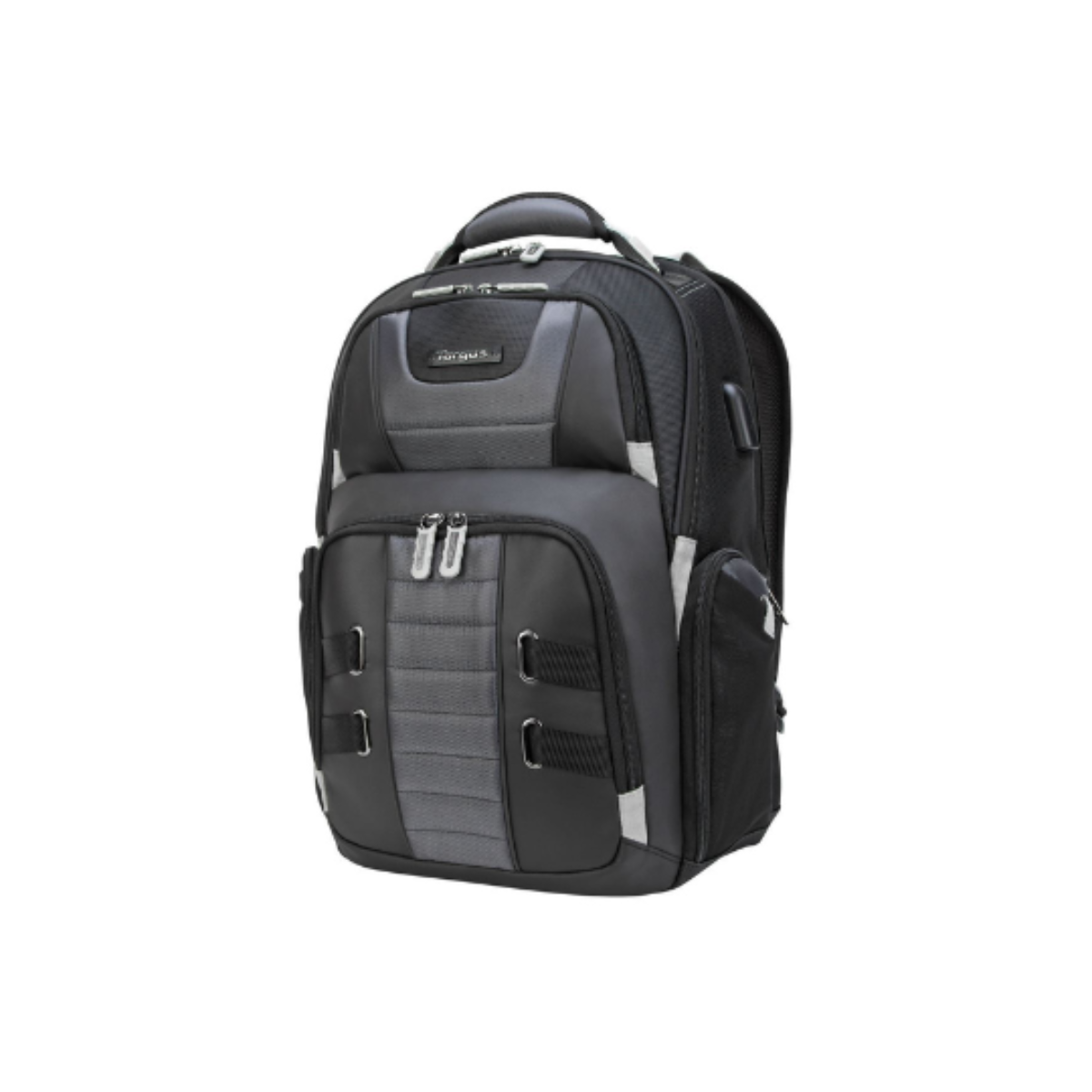 Targus DrifterTrek 15.6-17.3" Laptop Backpack with USB Power Pass-Thru - Black