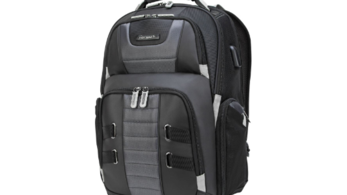 Targus DrifterTrek 15.6-17.3" Laptop Backpack with USB Power Pass-Thru - Black - Image 3