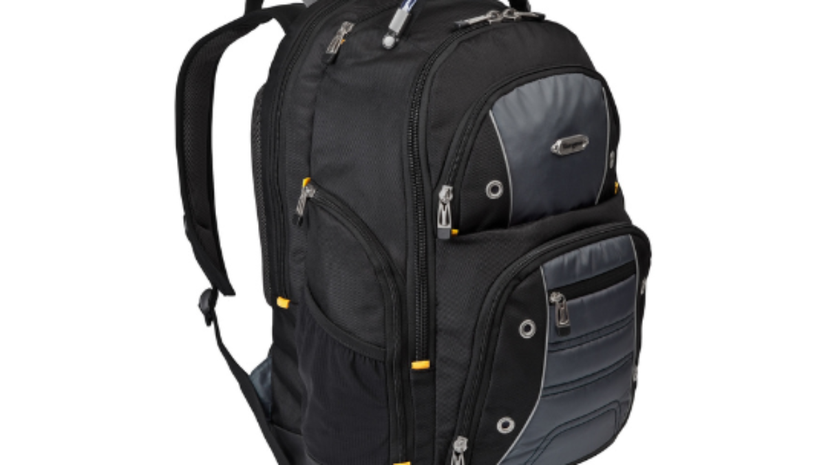 Targus Drifter Backpack Designed for Travel and Commute Outdoor Use fits up to 15.6-Inch Laptop, Black/Grey (TSB238EU) - Image 3