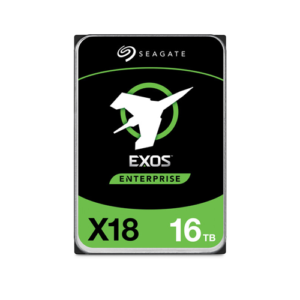 Seagate 16TB Exos X18 7200 rpm SAS III 12 Gb/s 3.5" Internal HDD - ST16000NM004J
