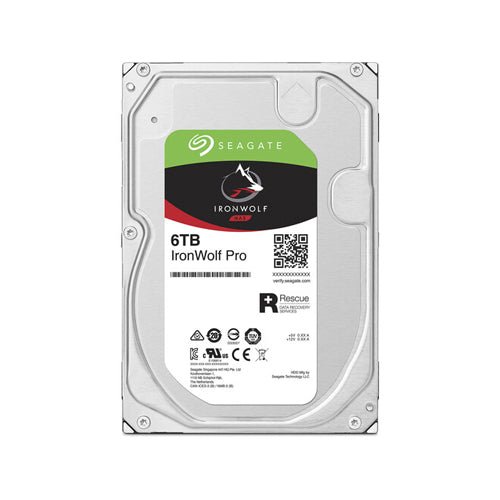 Seagate 6TB IronWolf Pro 7200 rpm SATA III 3.5" Internal NAS HDD - ST6000NT001 - Image 2