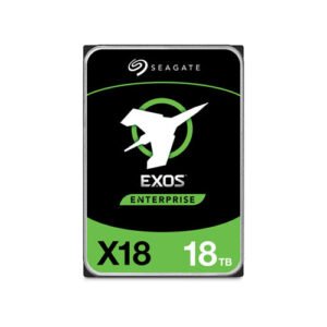 Seagate 18TB Exos X18 7200 rpm SATA III 6 Gb/s 3.5" Internal HDD - ST18000NM000J