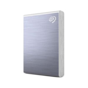 Seagate 2TB One Touch USB 3.2 Gen 2 External SSD (Blue Woven Fabric) - STKG2000402