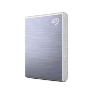 Seagate 1TB One Touch USB 3.2 Gen 2 External SSD (Blue Woven Fabric) - STKG1000402