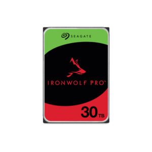 Seagate 30TB IronWolf Pro 7200 rpm SATA III 3.5" Internal NAS HDD - ST30000NT011