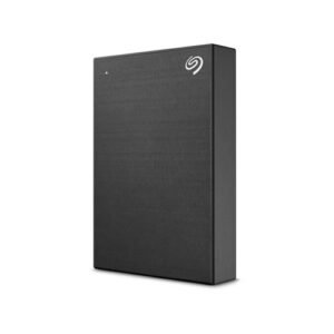 Seagate 4TB One Touch USB 3.2 Gen 1 External Hard Drive with Password Protection - Black