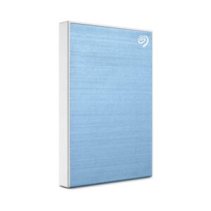 Seagate One Touch HDD with Password 1TB External Hard Drive- Light Blue - STKY1000402