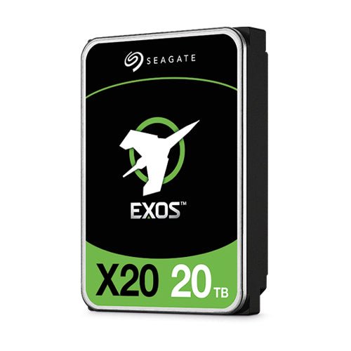 Seagate 20TB Exos X20 7200 rpm SAS III 12 Gb/s 3.5" Internal HDD - ST20000NM002D