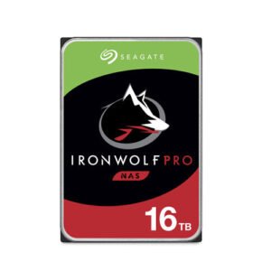 Seagate 16TB IronWolf Pro 7200 rpm SATA III 3.5" Internal NAS HDD - ST16000NT001