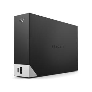 Seagate 16TB One Touch Desktop External Drive with Built-In Hub (Black) - STLC16000400