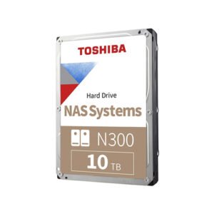 Toshiba N300 NAS 7200 RPM 10TB Serial SATA III Internal Hard Drive, 3.5'' HDWG11AEZSTA