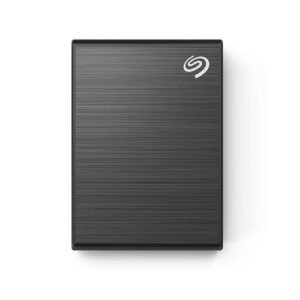 Seagate 1TB One Touch USB 3.2 Gen 2 External SSD -Black Woven Fabric - STKG1000400