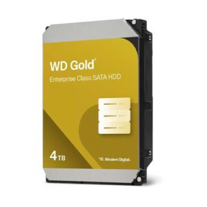 WD 4TB Gold 7200 rpm SATA III 3.5" Internal Enterprise HDD - WD4003FRYZ
