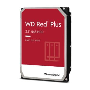 WD Red Plus NAS 10TB Hard Drive 3.5-Inch (WD101EFBX)
