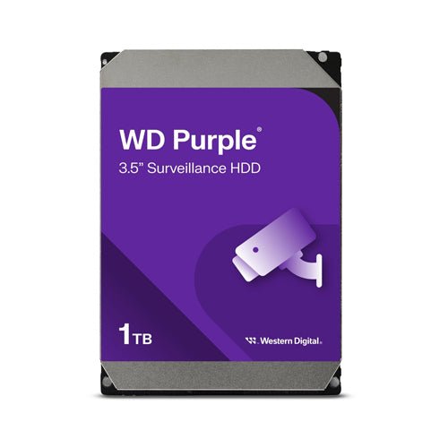 WD Purple Surveillance Hard Drive - 1TB - WD11PURZ