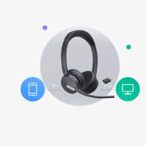 Yealink WH64 Hybrid DECT Bluetooth Wireless Headset