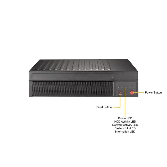 Supermicro 1U IOT/Embedded System (AS -E301-9D-8CN4) - Image 4