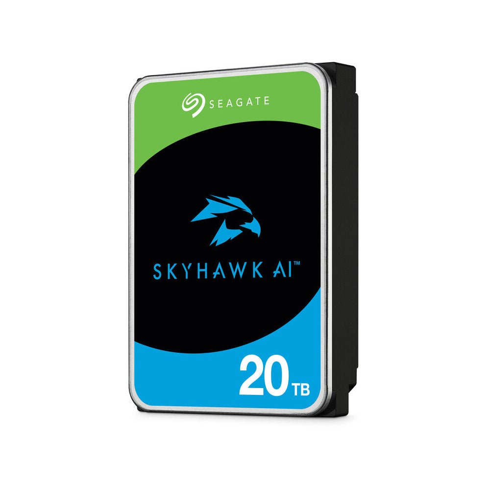 Seagate 20TB SkyHawk AI 7200 rpm SATA III 3.5" Internal Surveillance HDD - ST20000VE003 - Image 2