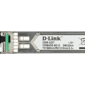 D-Link DEM-220T 100Base-BX-D Single-Mode 20KM SFP Transceiver