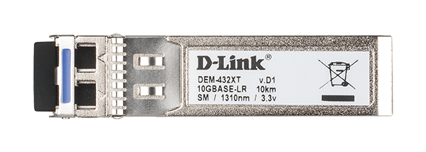 D-Link DEM-432XT 10GBase-LR SFP+ Transceiver (10 Km) - Image 2