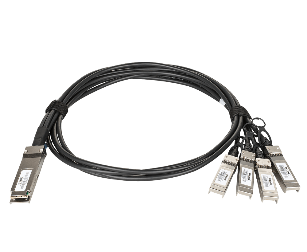 D-Link DEM-CB100Q28 / DEM-CB100Q28-4S28 100G Passive QSFP28 Direct Attach Cable Series