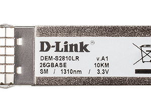 D-Link DEM-S2801SR 25GBASE-SR Multi-Mode 100 m SFP28 Transceiver