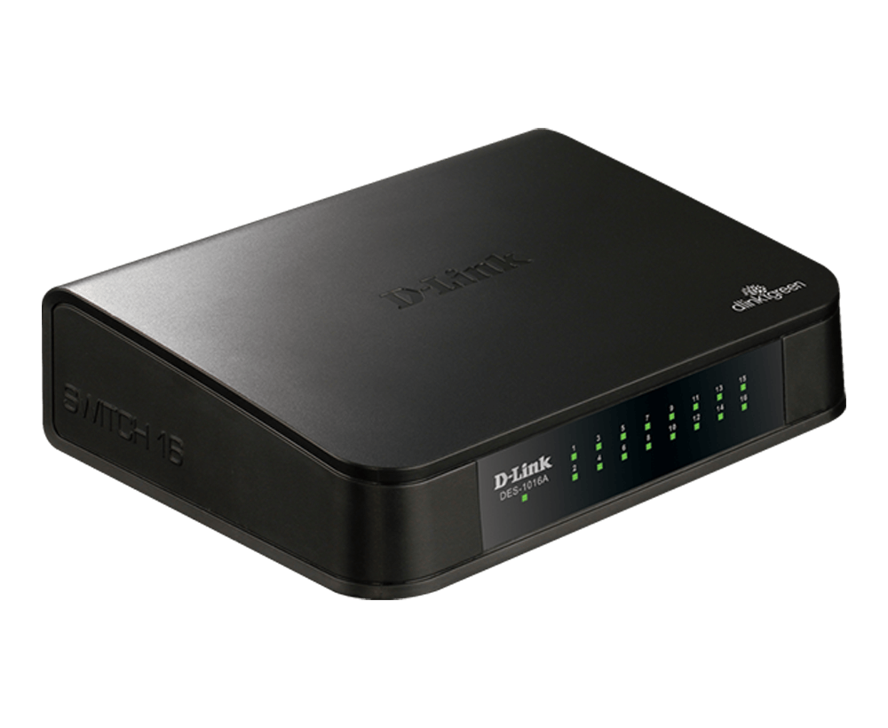 D-Link DES-1016A 16-Port Fast Ethernet Unmanaged Switch - Image 3